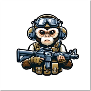 Tactical Monkey Posters and Art